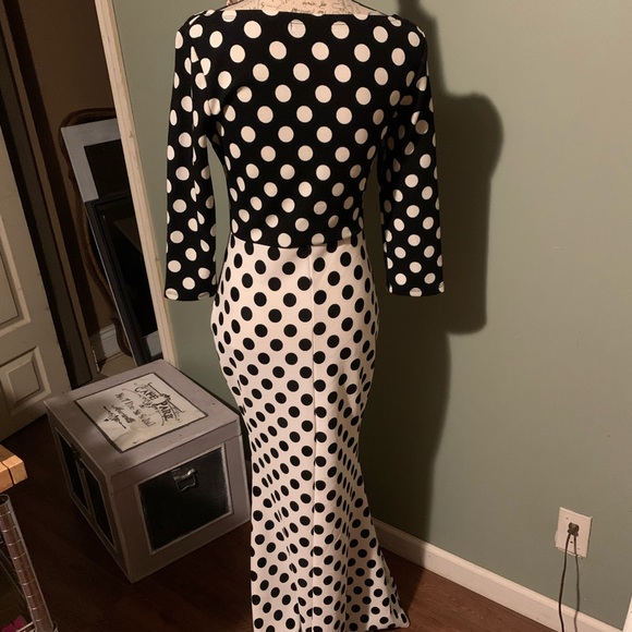 Beautiful vintage dress sz 2/4 - Picture 3 of 9